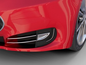 tesla model 3 and model s with interior and chassi Modello 3D