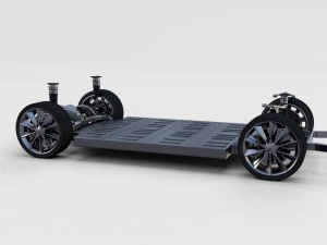 paket sasis tesla model 3 dan model s Model 3D