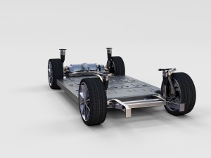 tesla model 3 and model s chassis pack 3D 모델