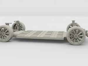 paket sasis tesla model 3 dan model s Model 3D