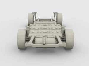 paket sasis tesla model 3 dan model s Model 3D