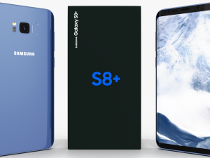 samsung galaxy s8 plus coral blue Modèle 3D