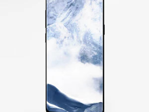 samsung galaxy s8 plus midnight black 3D Model