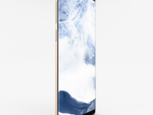 samsung galaxy s8 plus maple gold 3D Model