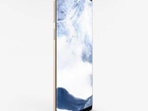 samsung galaxy s8 plus maple gold 3D Model