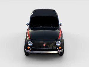 fiat 500 pack 3D Model