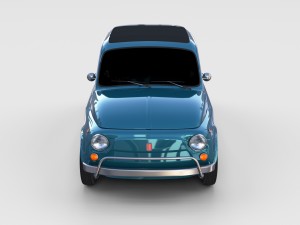 fiat 500 pack Modelo 3D