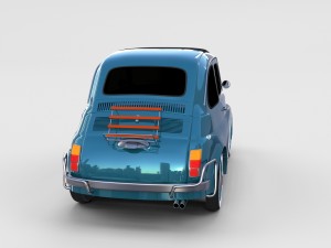 fiat 500 pack Modelo 3D