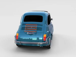 fiat 500 pack 3D Model