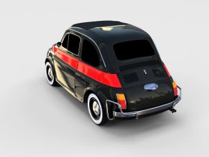 fiat 500 pack 3D Model