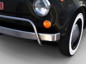 fiat 500 pack Modelo 3D