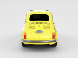 fiat 500 pack Modelo 3D