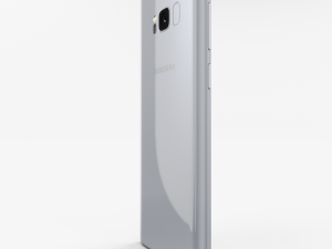 samsung galaxy s8 plus arctic silver 3D Model