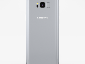samsung galaxy s8 plus arctic silver 3D Model