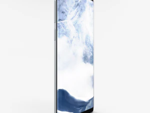 samsung galaxy s8 plus arctic silver 3D Model