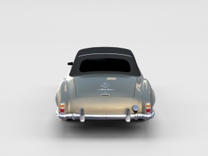 mercedes 190sl pack 3D 模型
