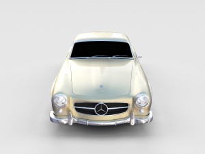 mercedes 190sl pack 3D 模型