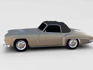 mercedes 190sl pack 3D 模型