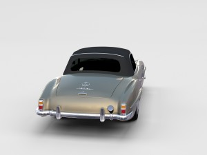 mercedes 190sl pack 3D 模型