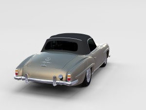 mercedes 190sl pack 3D 模型