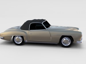 mercedes 190sl pack 3D 模型