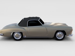 mercedes 190sl pack 3D 模型