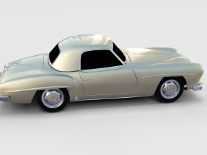mercedes 190sl pack 3D 模型