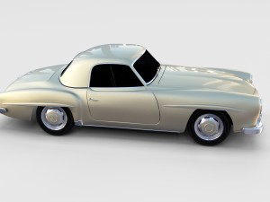 mercedes 190sl pack 3D 模型