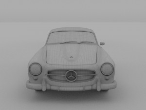 mercedes 190sl pack 3D 模型