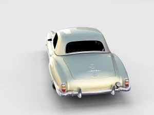 mercedes 190sl pack 3D Model