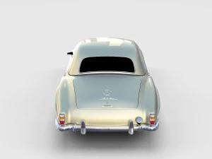 mercedes 190sl pack 3D Model