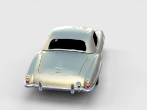mercedes 190sl pack 3D Model