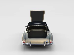 full mercedes 190sl pack 3D Model