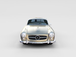 full mercedes 190sl pack 3D Модель