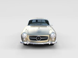 full mercedes 190sl pack 3D Model