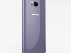 samsung galaxy s8 plus orchid gray 3D Model
