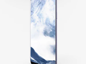 samsung galaxy s8 plus orchid gray 3D Model