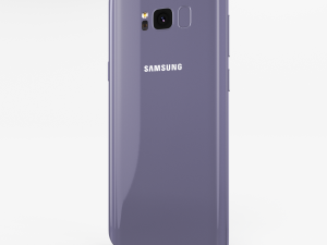 samsung galaxy s8 plus orchid gray 3D Model