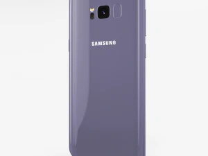 samsung galaxy s8 plus orchid gray 3D Model