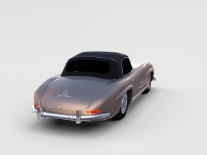 mercedes 300sl pack 3D मॉडल