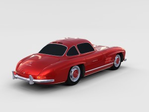 mercedes 300sl pack 3D मॉडल