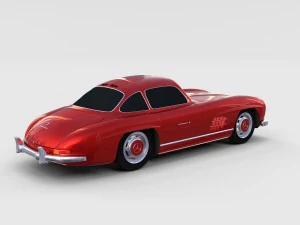 mercedes 300sl pack 3D Model