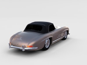 mercedes 300sl pack 3D मॉडल