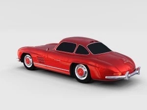 mercedes 300sl pack 3D Model