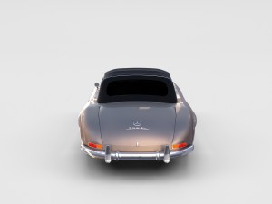 mercedes 300sl pack 3D मॉडल