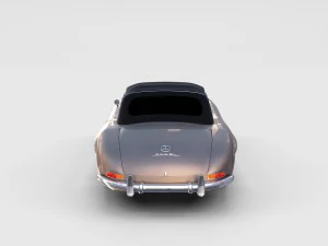 mercedes 300sl pack 3D Model