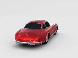 mercedes 300sl pack 3D मॉडल
