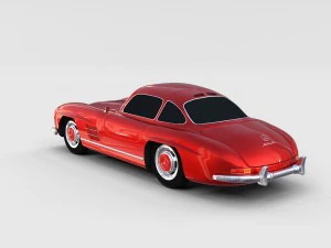 mercedes 300sl pack 3D Model