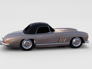 mercedes 300sl pack 3D मॉडल