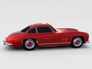 mercedes 300sl pack 3D मॉडल